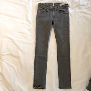 Rag & Bone grey skinny jeans